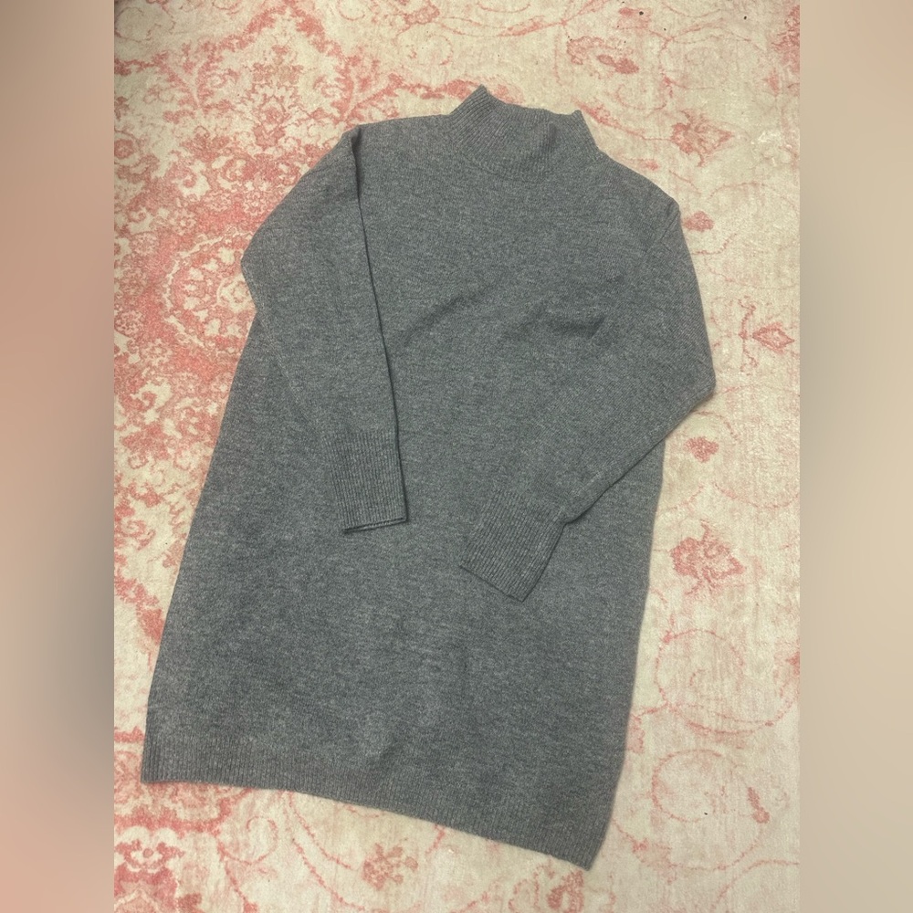 Topshop Charcoal Turtleneck Sweater